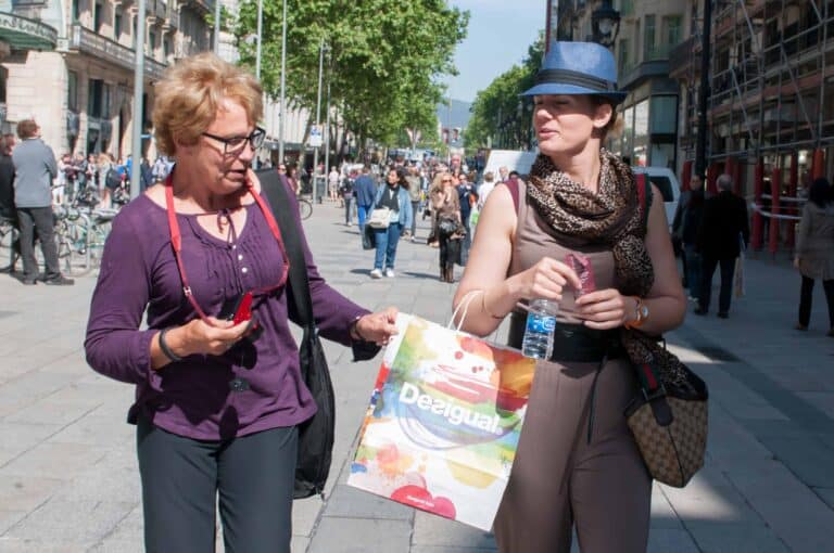 private shopping walking tour Barcelona.