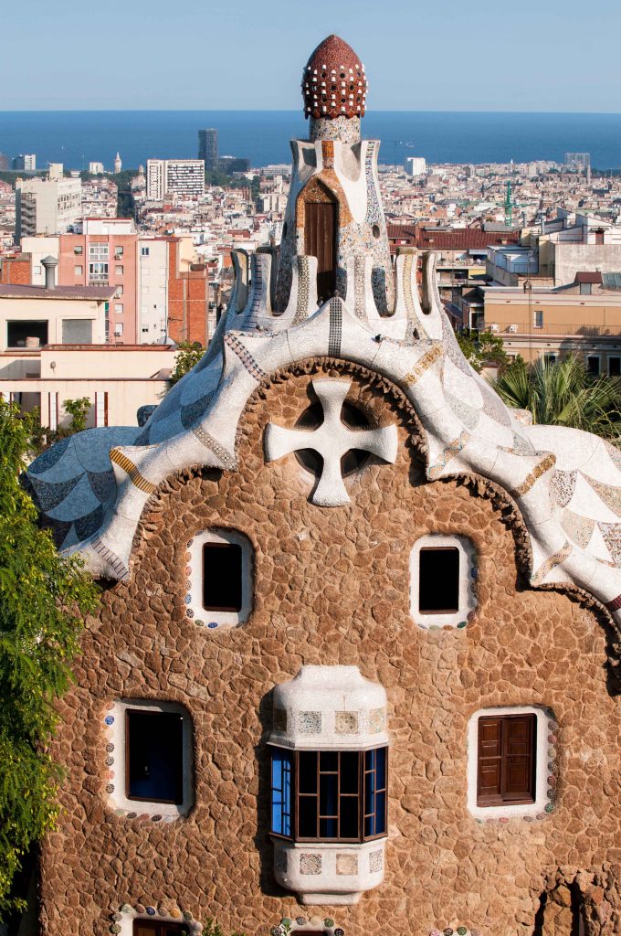 Park Guell gate house.
