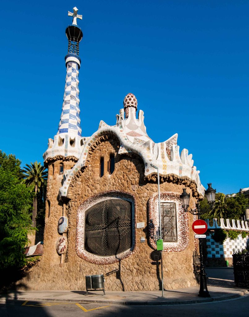 One of the gate houses at Park Guell.