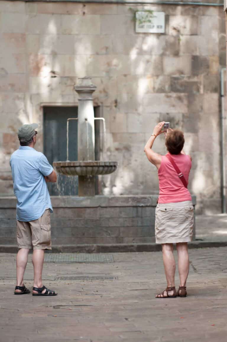 private walking tour in Barcelona's old city.