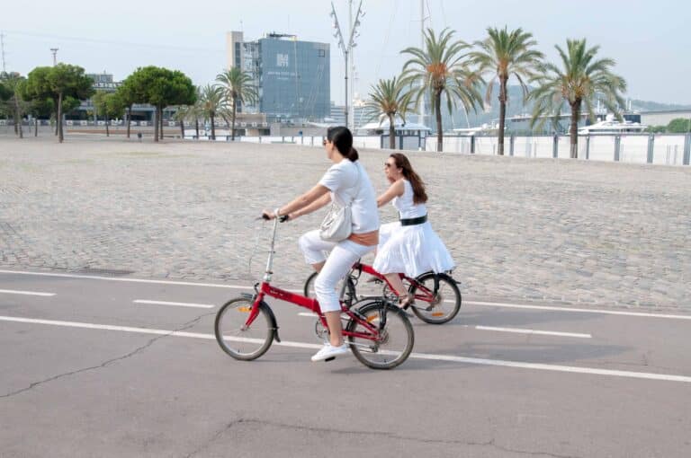 Private Barcelona bike tour.