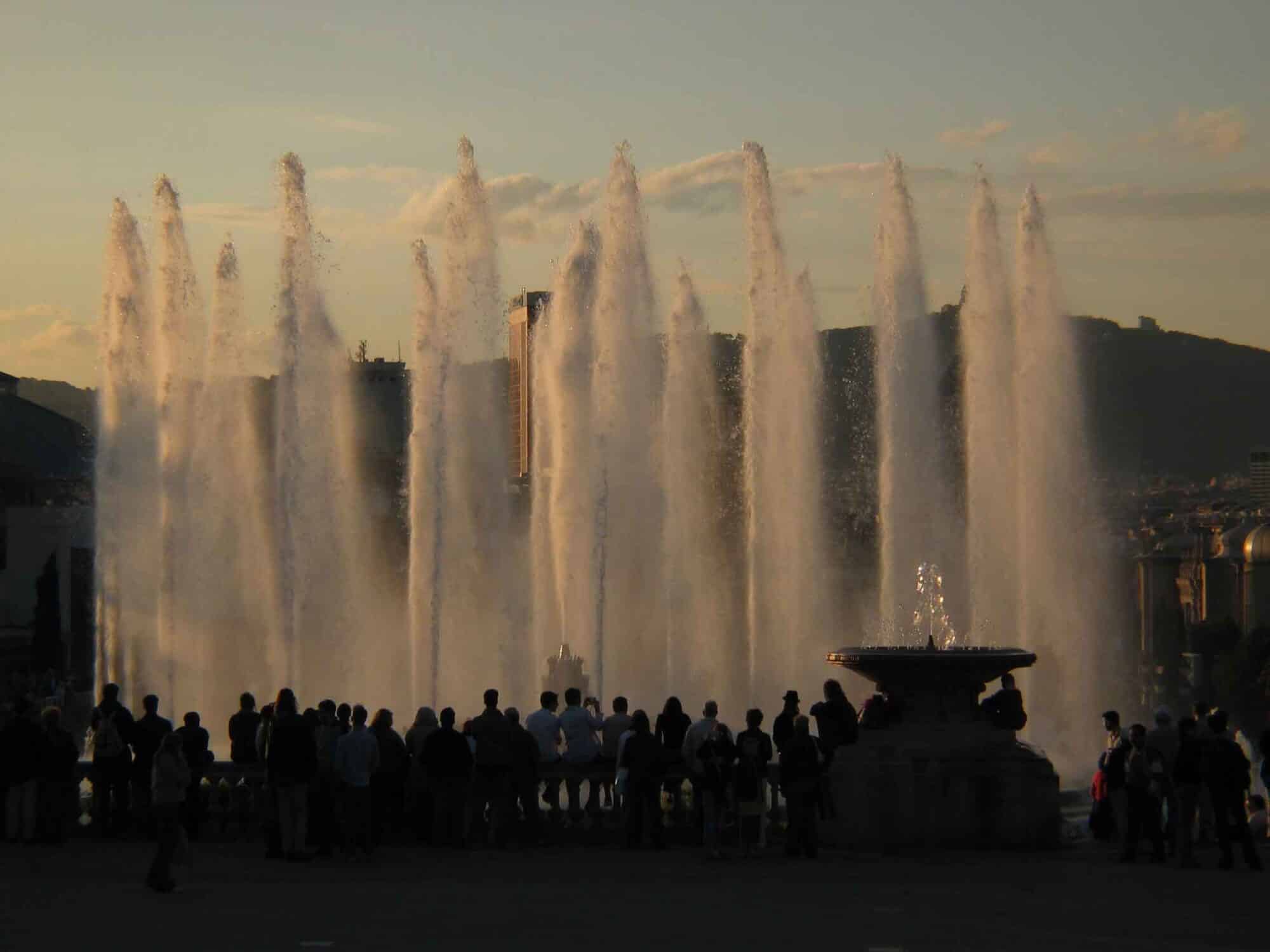 The Magic Fountain of Montjuic.