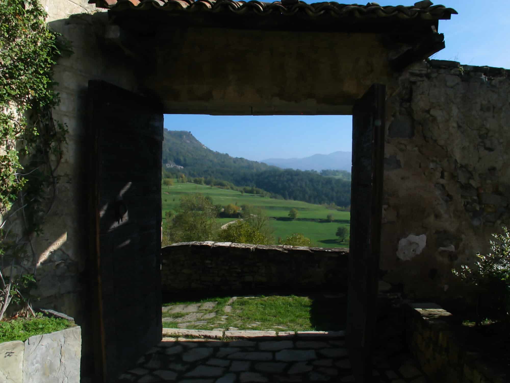 A view from an old window.