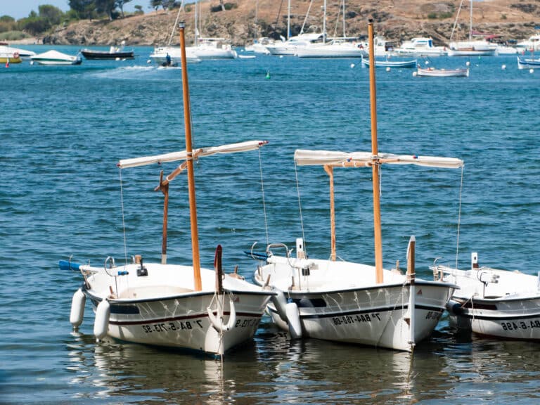 The Cadaques cove on a quiet private Costa Brava day trip.