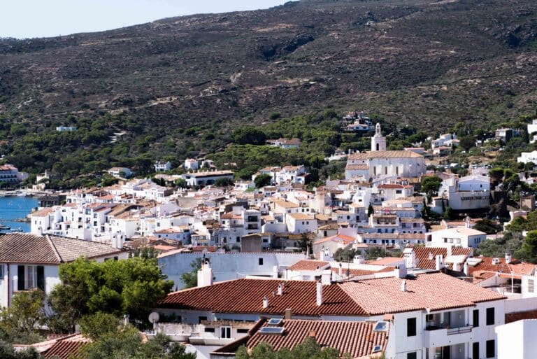Private Costa Brava day trip to Cadaques, a white walled fishing village.