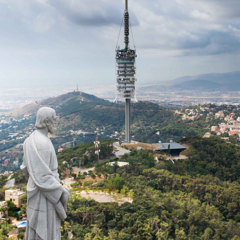 One of the many views from Tibidabo