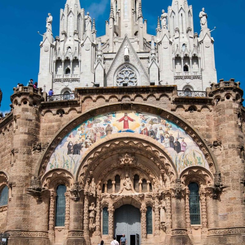 The Tibidabo church