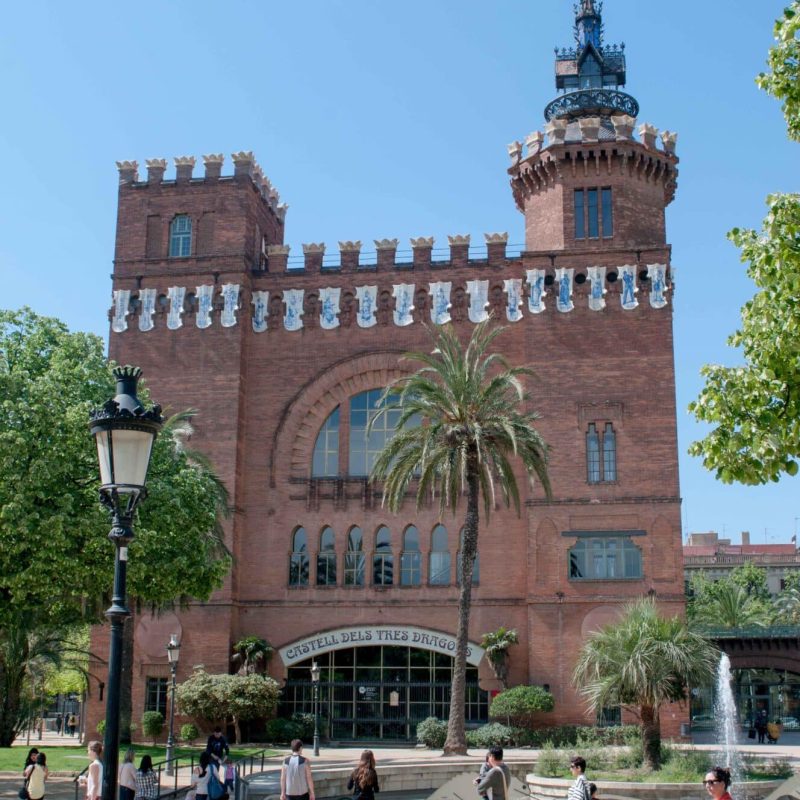 The cafeteria from the 1898 fair.