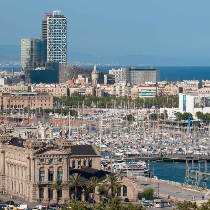 One of the many views of the city.