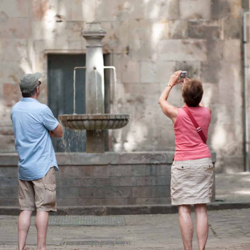 private walking tour in Barcelona's old city.