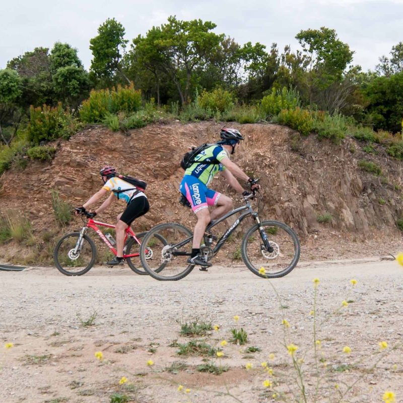 MTB riding in Barcelona