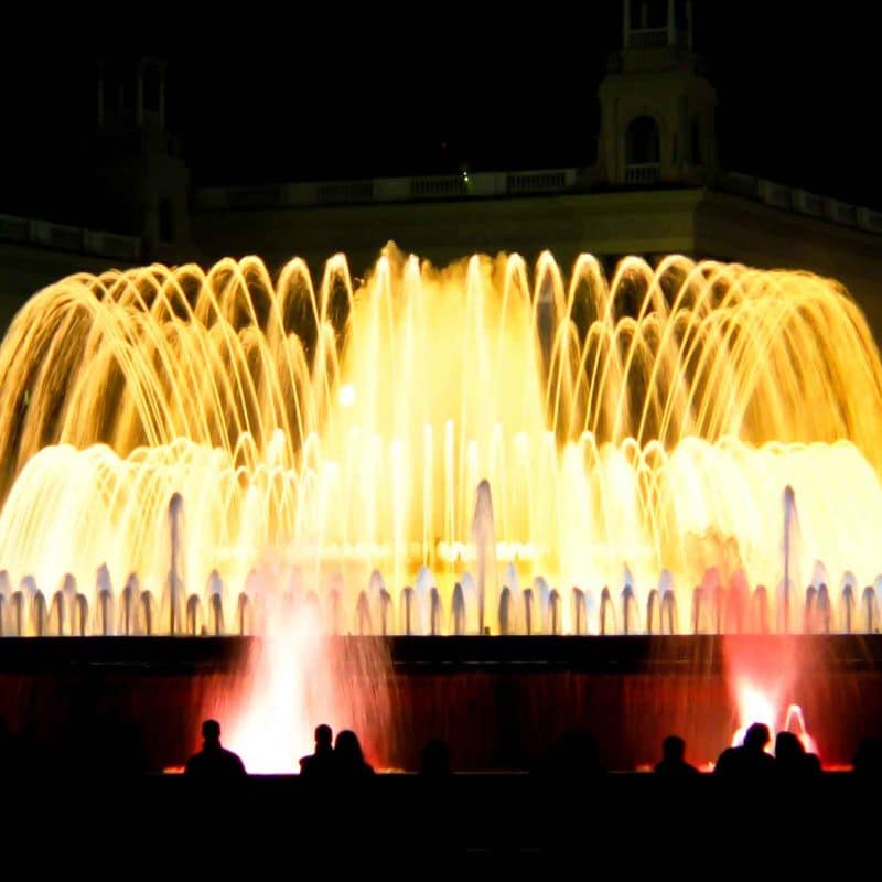 The Magic Fountain of Montjuic.