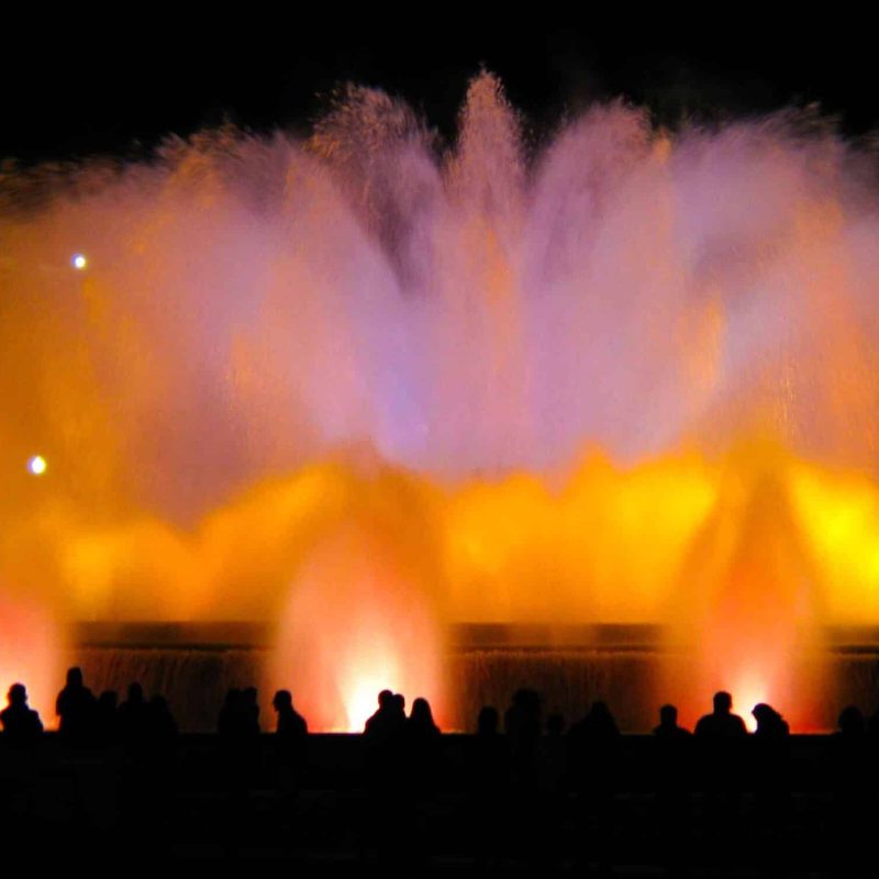 The Magic Fountain of Montjuic.