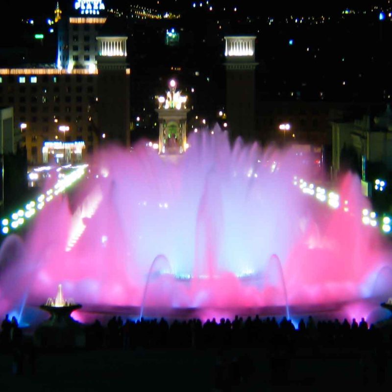 The Magic Fountain of Montjuic.
