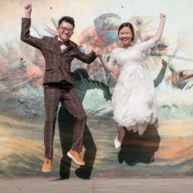 Engagement photo session in Barcelona.