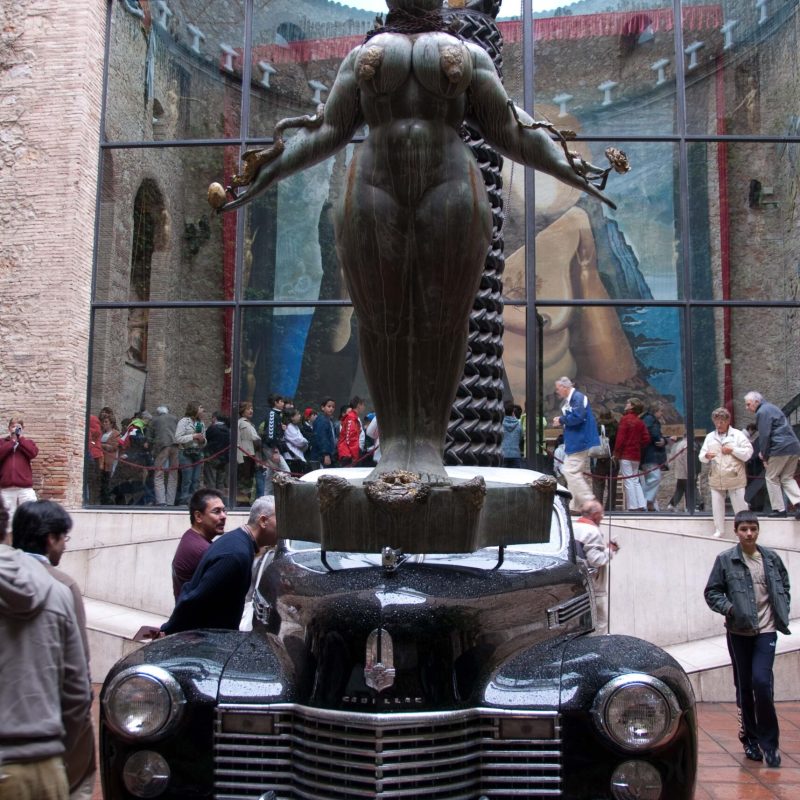 A look at the inside of the Dali Museum.