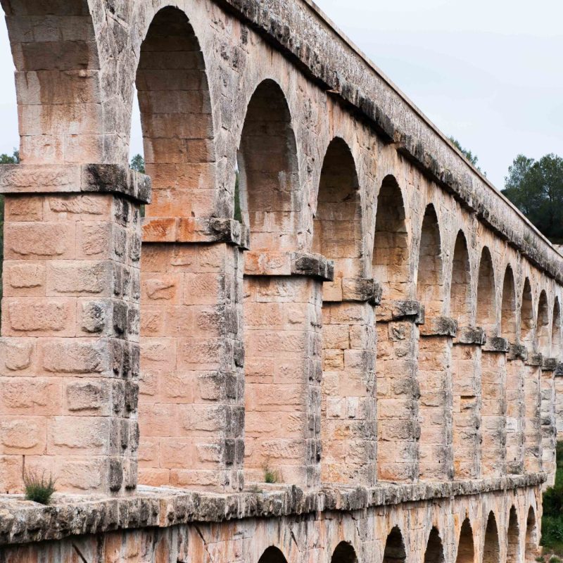 Roman Aqueduct in Tarragona