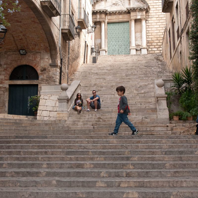 The old medieval city has lots of charm.