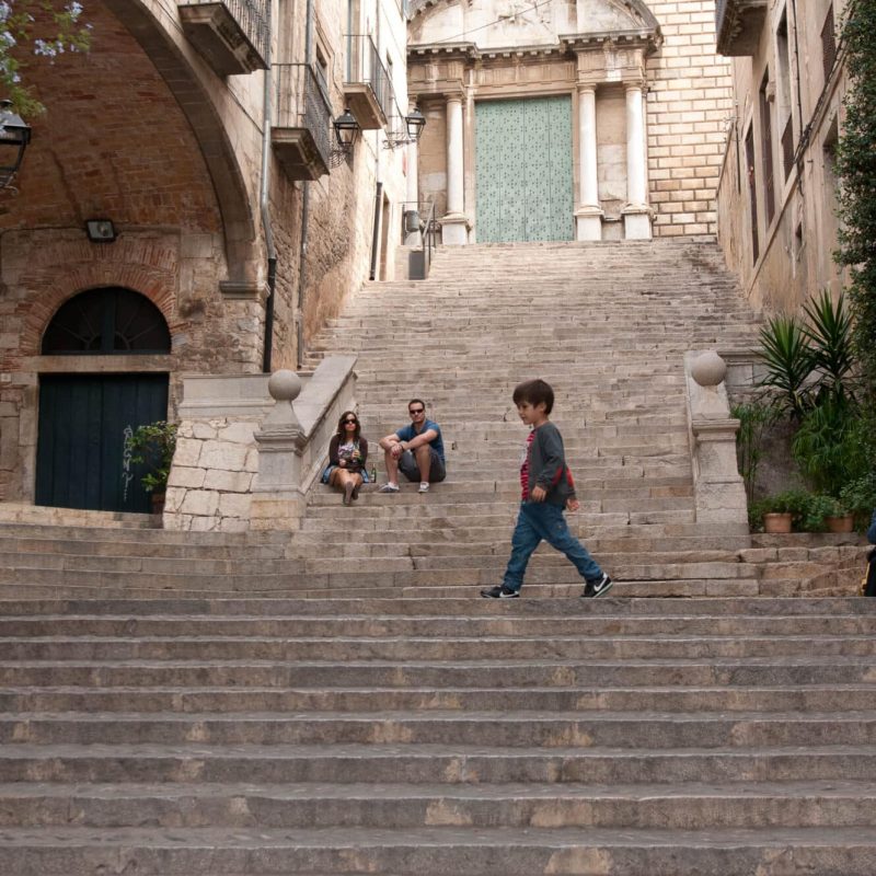 The old medieval city has lots of charm.