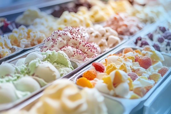 Ice Cream In Barcelona